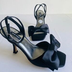 Nine West Black Bow Women's Heels